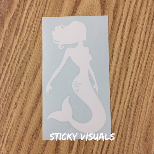 Mermaid #1 Window Decal Sticker Pick Size & Color #decals #stickers #windowdecal #windowsticker #fundecal #makeastatement #mermaid