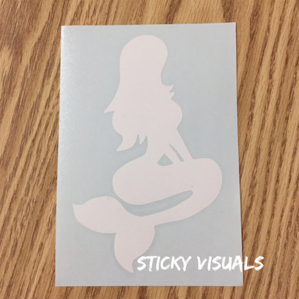 Mermaid #2 Window Decal Sticker Pick Size & Color #decals #stickers #windowdecal #windowsticker #fundecal #makeastatement #mermaid