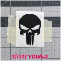 Punisher Skull Decal Sticker Pick Size & Color #decals #stickers #windowdecal #windowsticker #fundecal #makeastatement #punisher