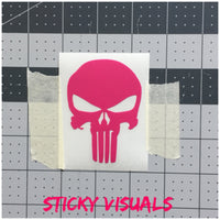 Punisher Skull Decal Sticker Pick Size & Color #decals #stickers #windowdecal #windowsticker #fundecal #makeastatement #punisher